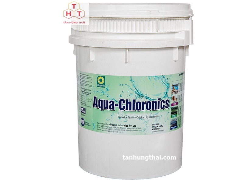 Chlorine Ấn Độ Aqua- Chloronics - Calcium Hypochloride Ca(OCl)2