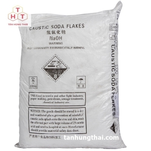 Caustic Soda Flakes NaOH – Sodium Hydroxit - Xút vẩy